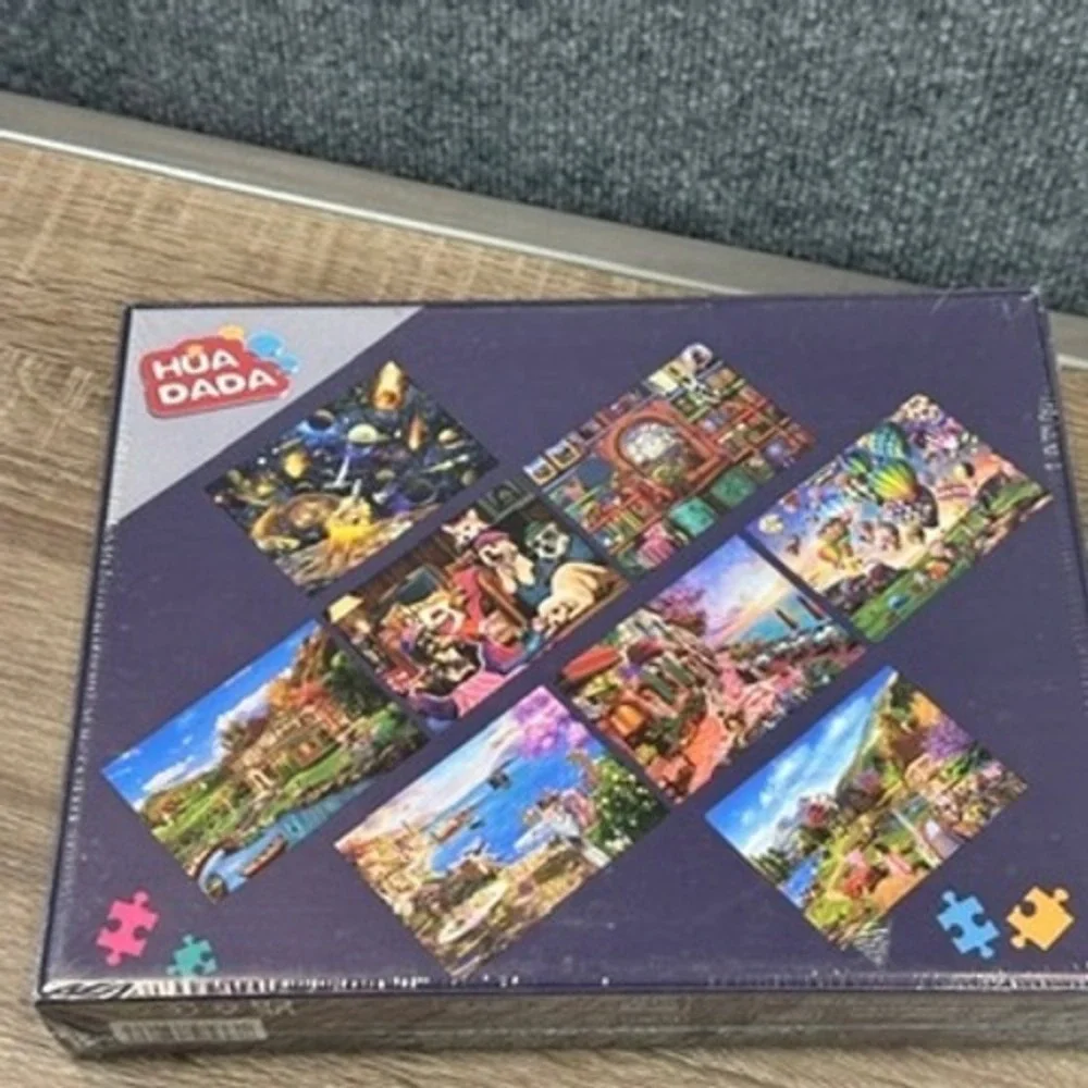 Jigsaw Puzzle HUADADA 1000 Piece Outer Space Galaxy Planets Astronomy Science